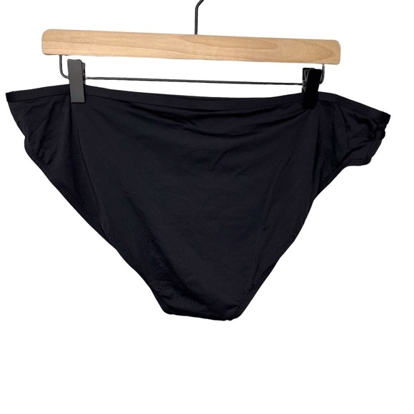 Tommy Bahama Bikini Bottom Hipster Mesh Trim Black Size 2X Plus Size Swimwear - Picture 2 of 8